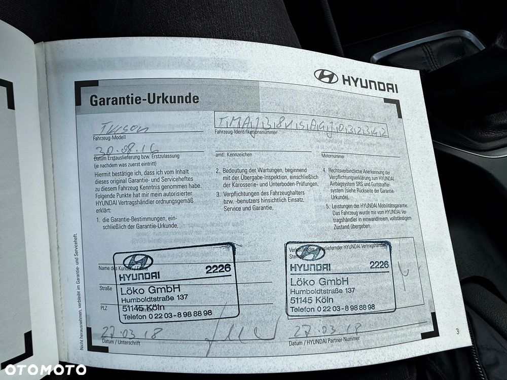 Hyundai Tucson blue 1.7 CRDi 2WD Style - 33