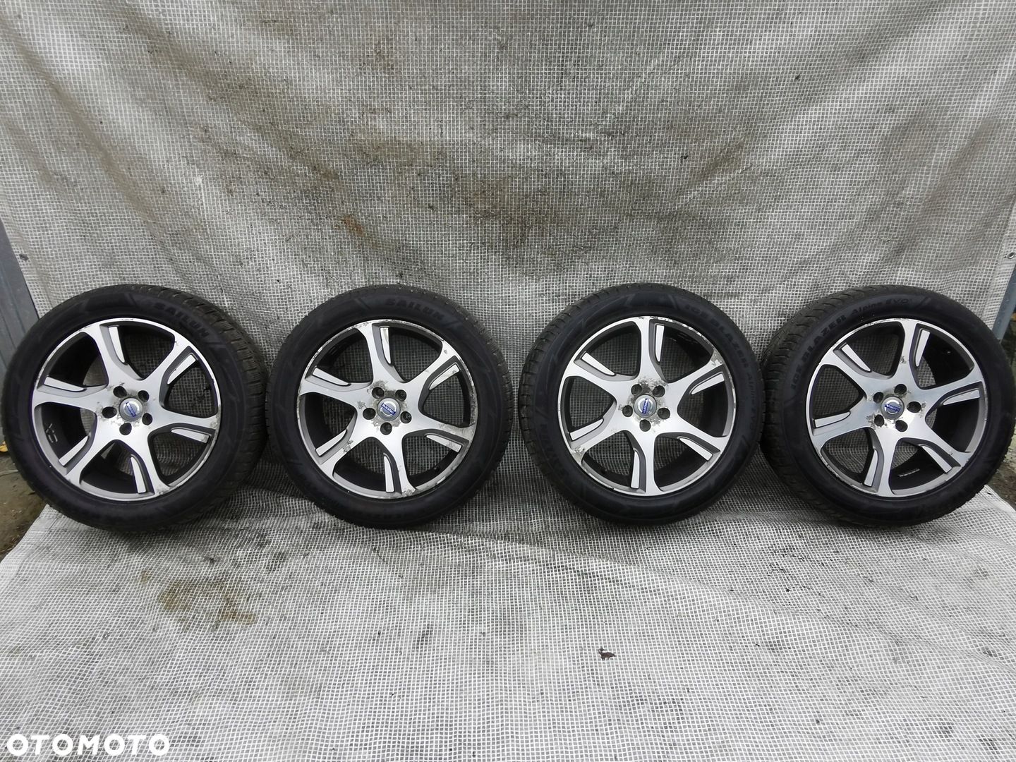 VOLVO XC70 XC60 V70 KOŁA ZIMOWE OPONY FELGI ZIMA 235/50R18 5x108 ET55 7MM - 1
