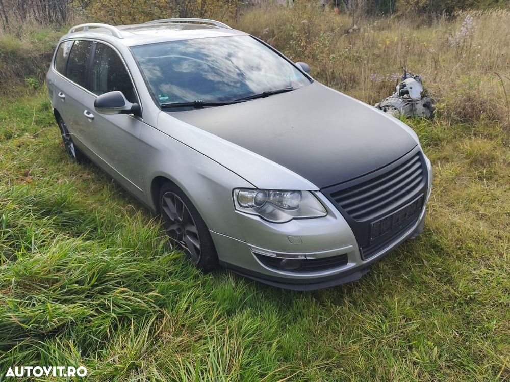 Bară față grilă capotă Volkswagen Passat B6 2005-2010 - 1