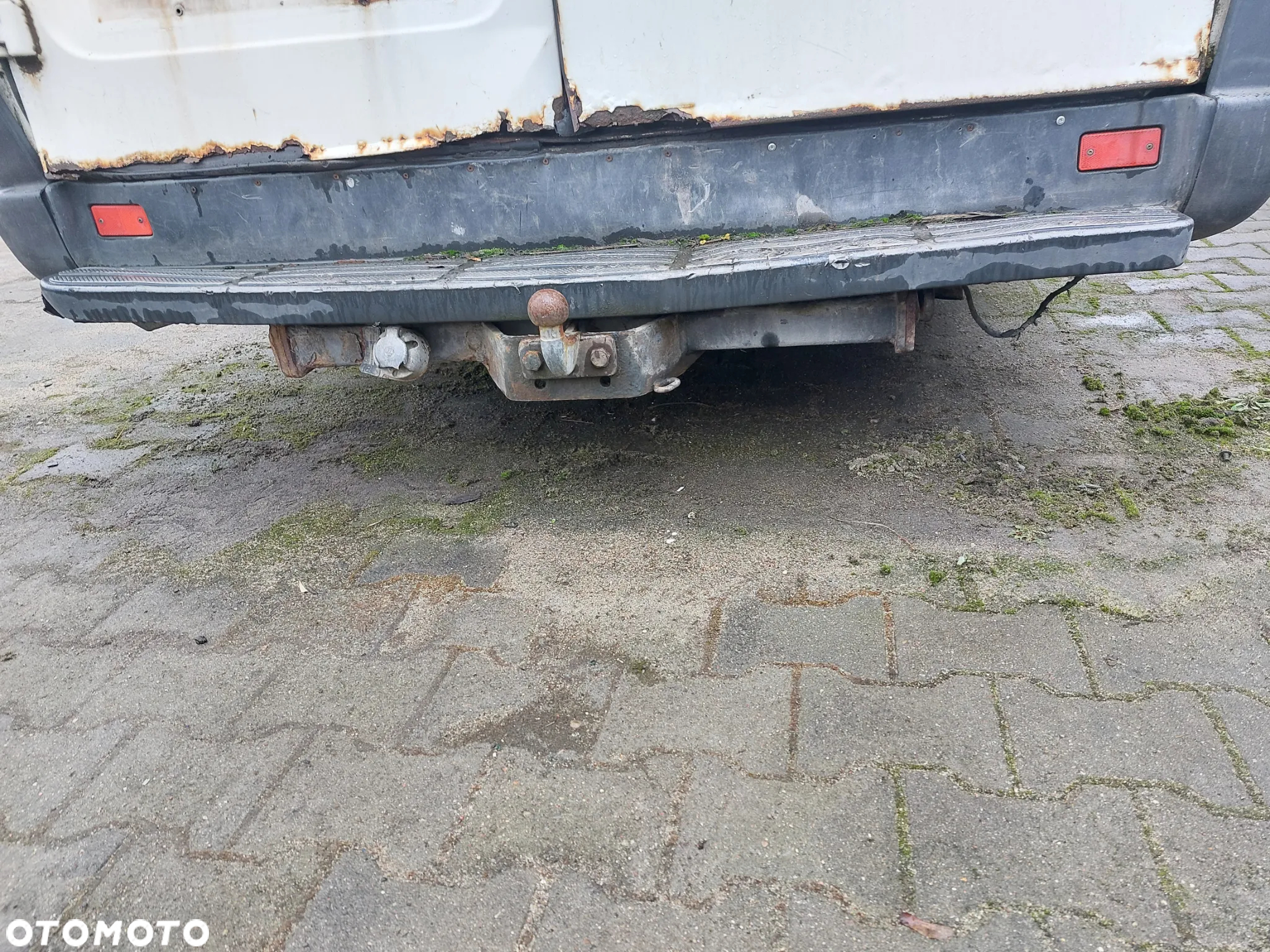 VW LT 35 2,8 d 2003 r na części hak lampa drzwi szyby skrzynia zderzak belka oś most - 10