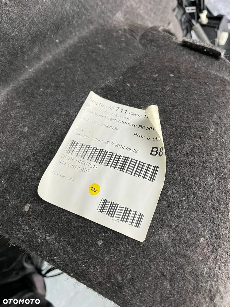 VW Passat B8 Boczek bagażnika prawy 3G9867428 3G9867428A 3G9867428ACA9 - 4