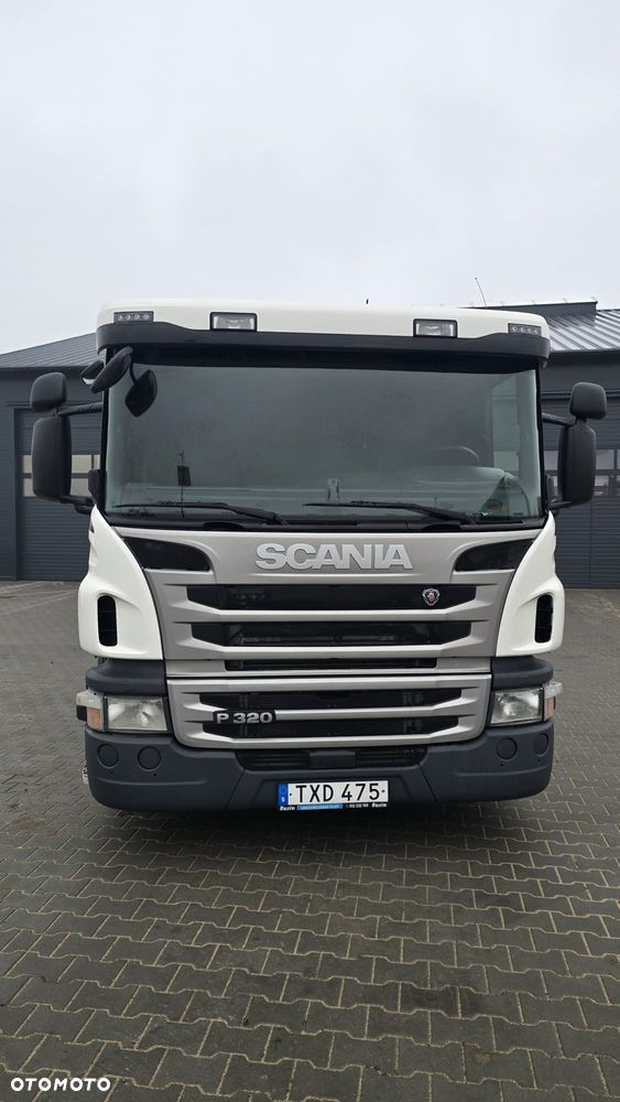 Scania P320 Euro 6 6x2 chłodnia izoterma kurierka 20 palet niski przebieg! super stan! rama do zabudowy laweta - 16
