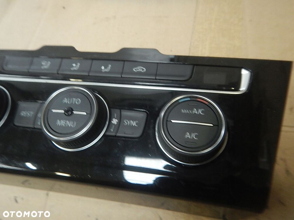 panel klimatyzacji vw passat b8 lift 5g0907044fg - 2