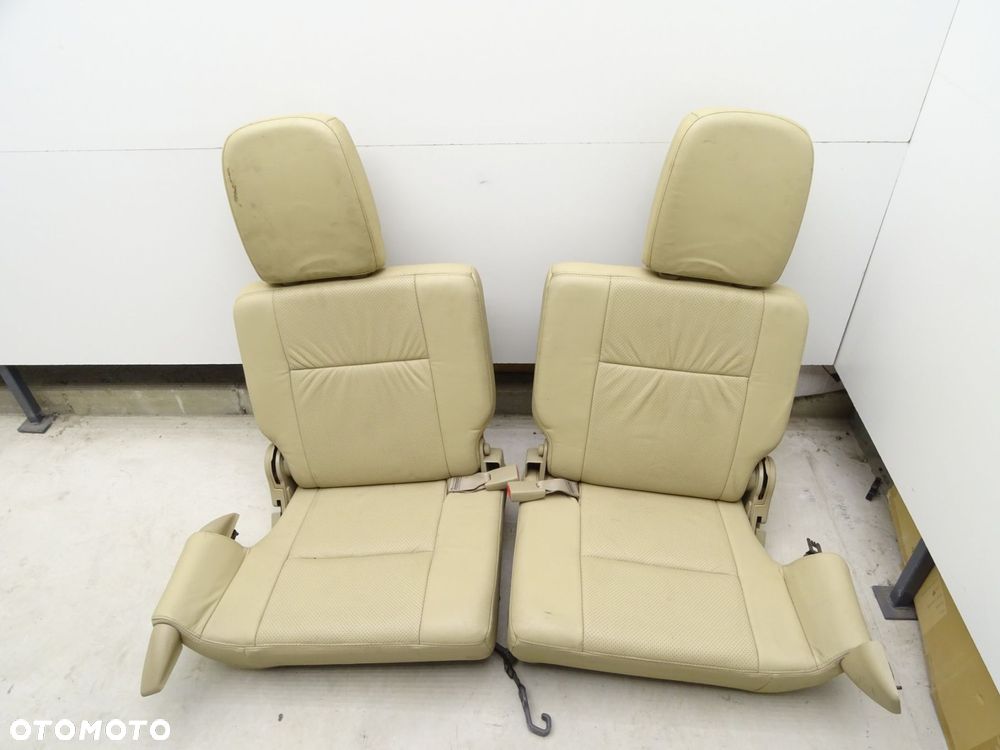 Komplet foteli przód tył bagażnik 7 miejsc nissan patrol gr y61 - 12