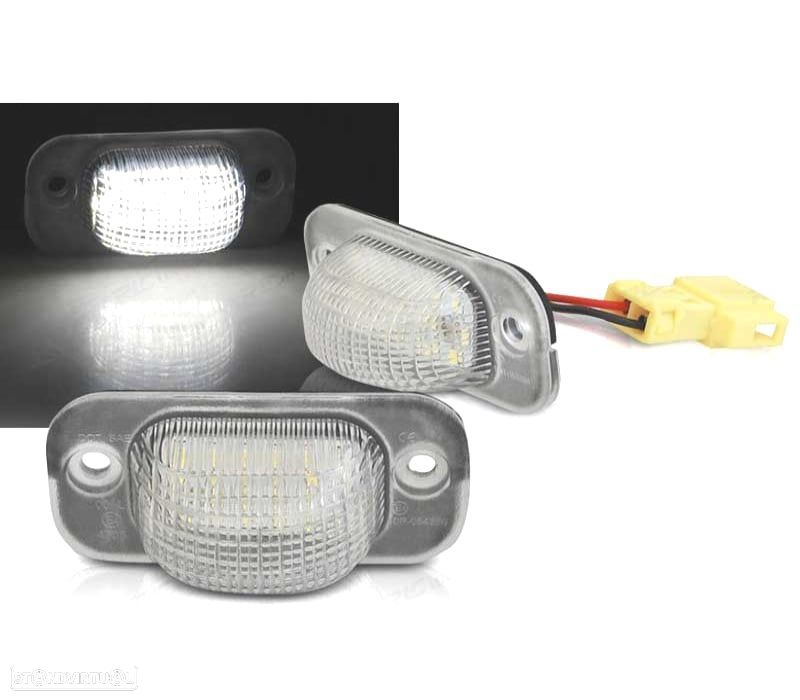 LUZES DE MATRICULA LED VOLKSWAGEN VW GOLF II JETTA II SEAT TOLEDO 1L - 1