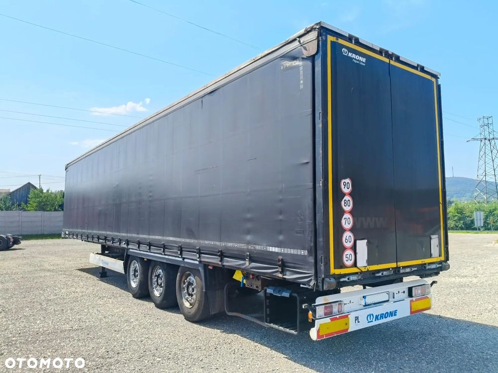 Krone FIRANKA / DACH PODNOSZONY / OŚ PODNOSZONA / SAF/ JOLODA / - 5
