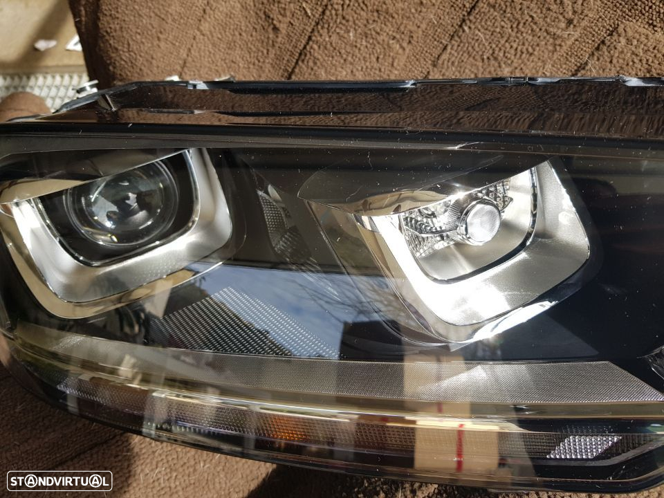 Farois bi xenon novos e originais VW Golf 7 sportvan - 7