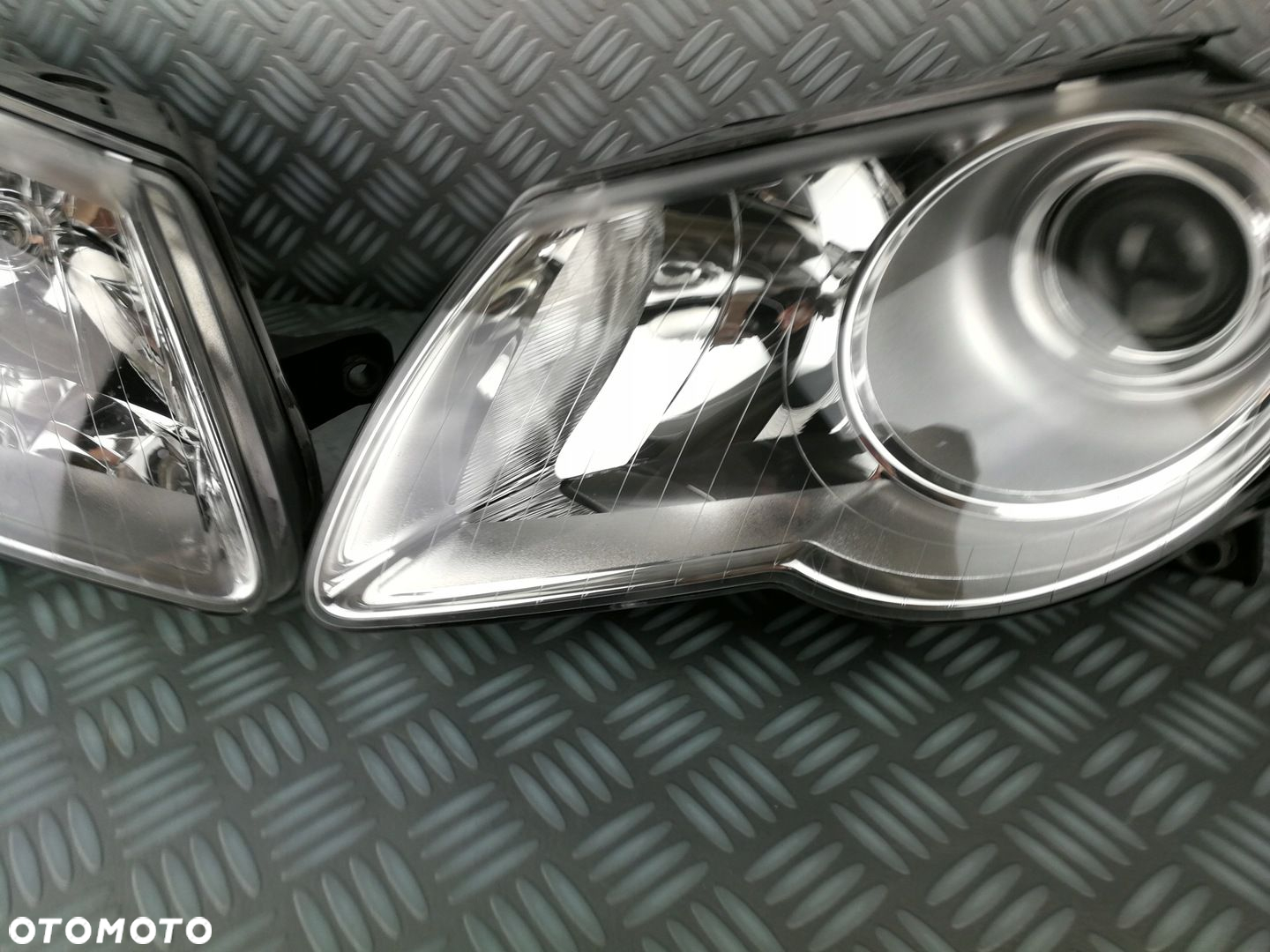 HELLA reflektor lampa lewa prawa przód przednia komplet VW PASSAT B6 05-10r - 6