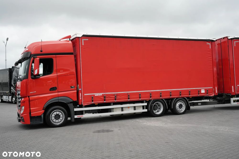 Mercedes-Benz ACTROS / 2548 / ACC / E 6 / ZESTAW PRZEJAZDOWY 120 M3 / OŚ SKRĘTNA - 27