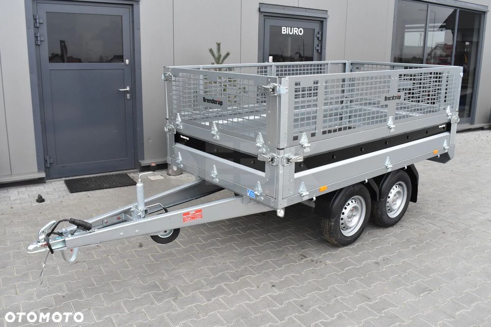 Brenderup SUPER MOCNA PRZYCZEPA 4260 T OTWIERANE WSZYSTKIE BURTY - 13