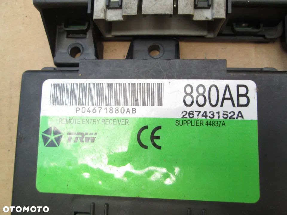 moduŁ komputer komfortu chrysler neon ii pt cruiser - 7