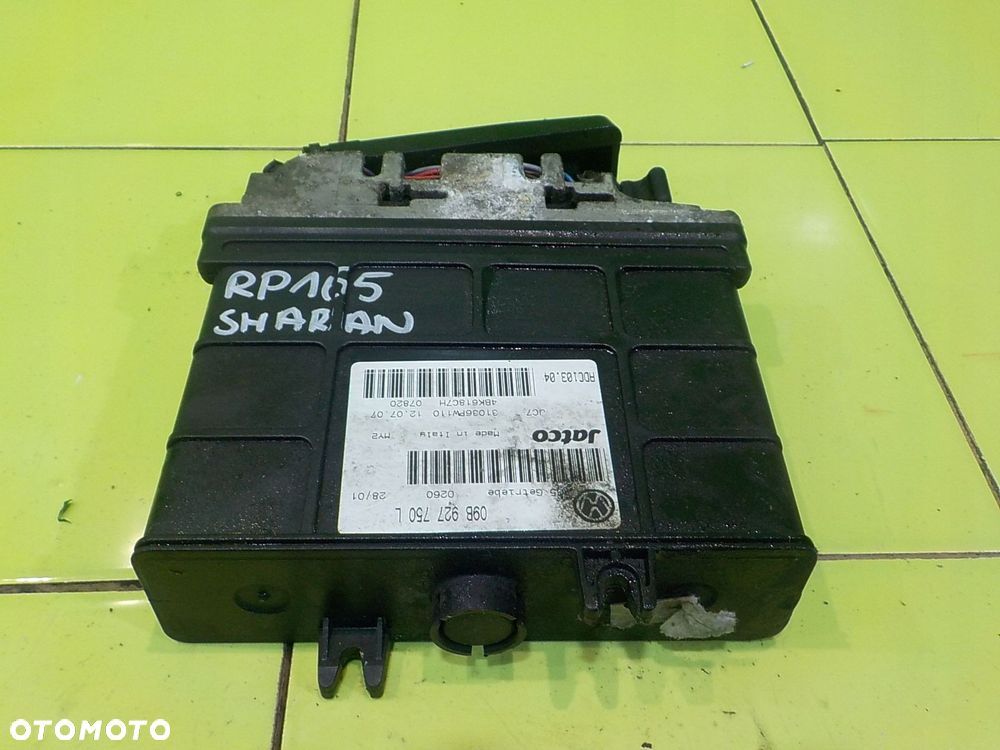 VW SHARAN I LIFT II 1.9 TDI 07r 5D sterownik skrzyni 09B927759L - 13