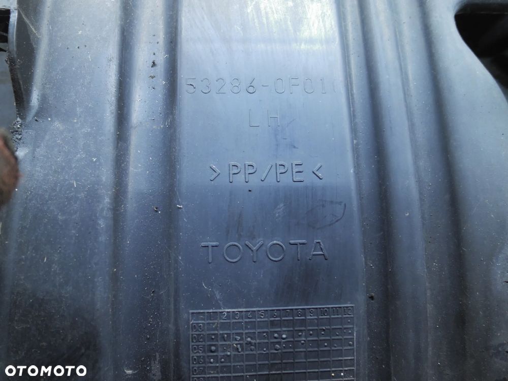 TOYOTA COROLLA VERSO OSŁONA PRZÓD 53286-0F01 - 2