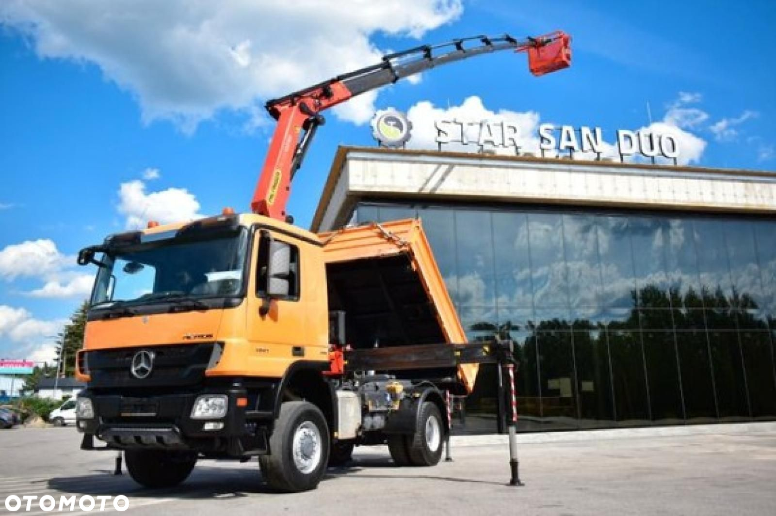 Mercedes-Benz ACTROS 1841 4x4 PALFINGER PK 22002 HDS Żuraw Wywrotka - 5