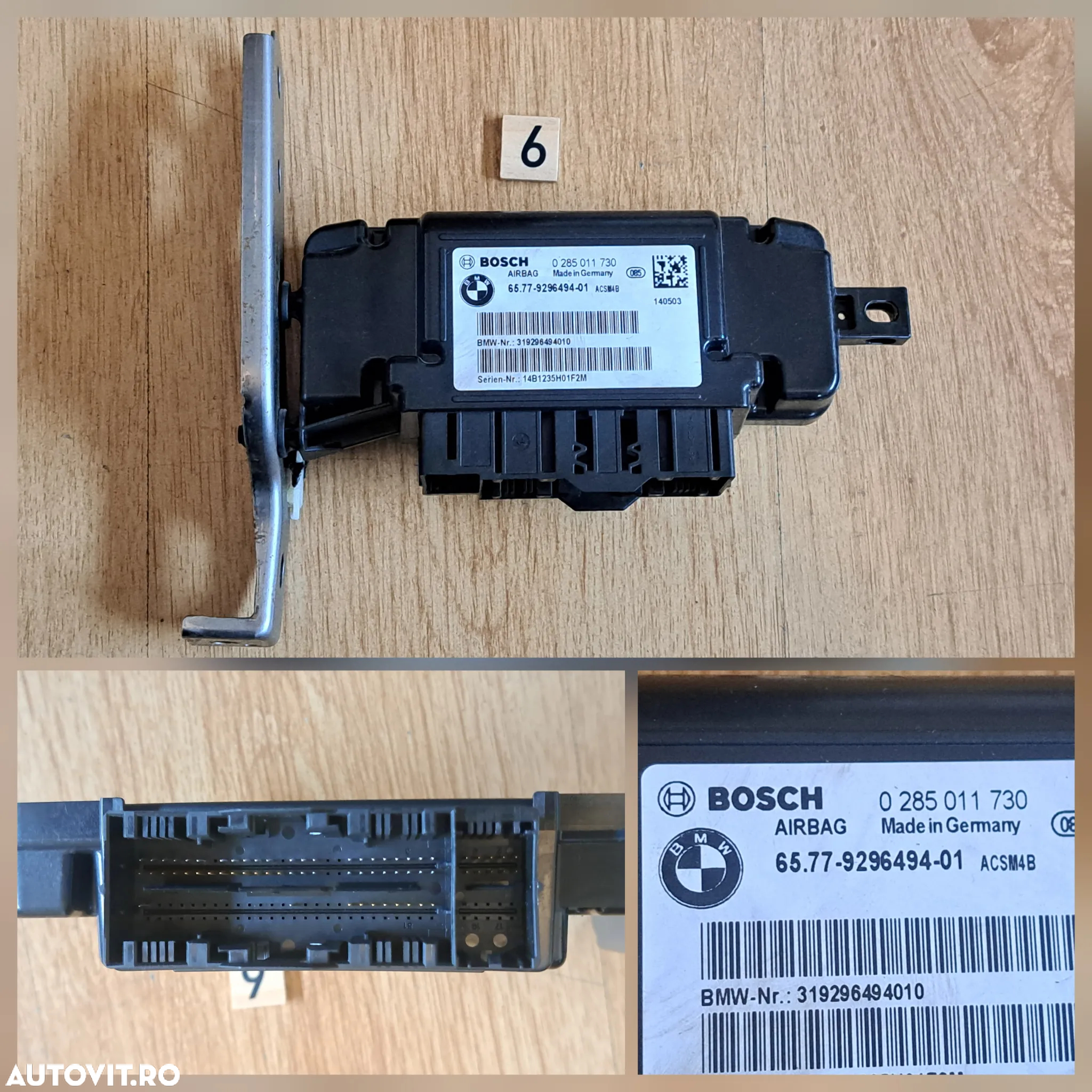 BMW F21 Ceasuri bord grila ventilatie buton avarii sport eco esp joystick modul airbag navigatie radio c d bmw seria 1 2 3 4 x1 x3 x4 x5 F - 6
