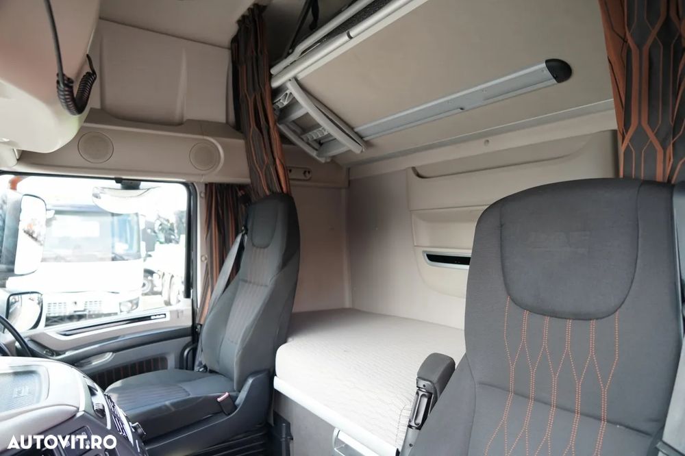 DAF XF 480 / AER CONDIȚIONAT PARCARE / COMBINAȚIE TANDEM / 120 M3 / TRANZIȚIE / Wecon / 2019 / CONTRACT POST-SERVICE - 26