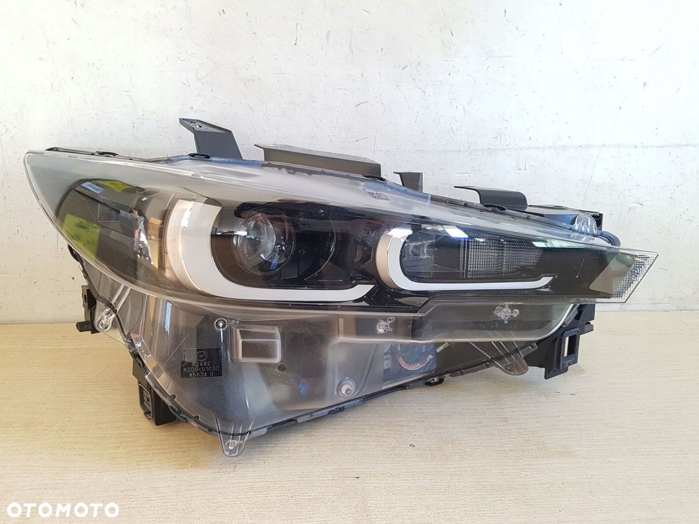 mazda cx5 cx-5 2022^ prawy reflektor lampa full led ksd4-51-030 12 pin - 1