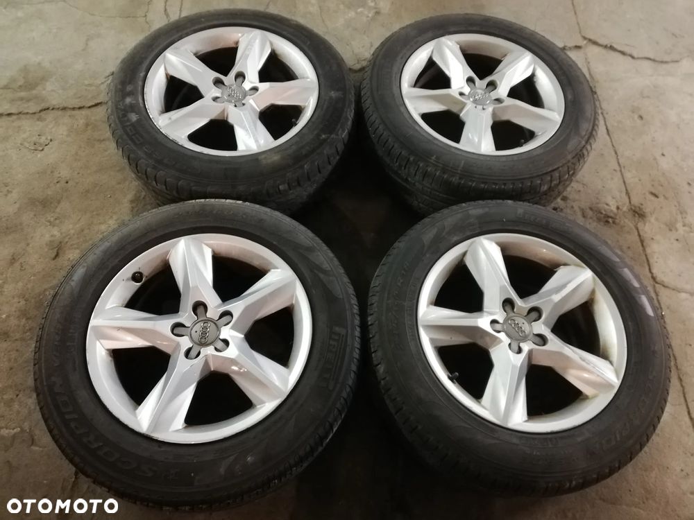 AUDI Q5 8R0 FELGI ALUFELGI OPONY 235/60 18'' 8R0601025CG 4 SZT. KOMPLET - 1