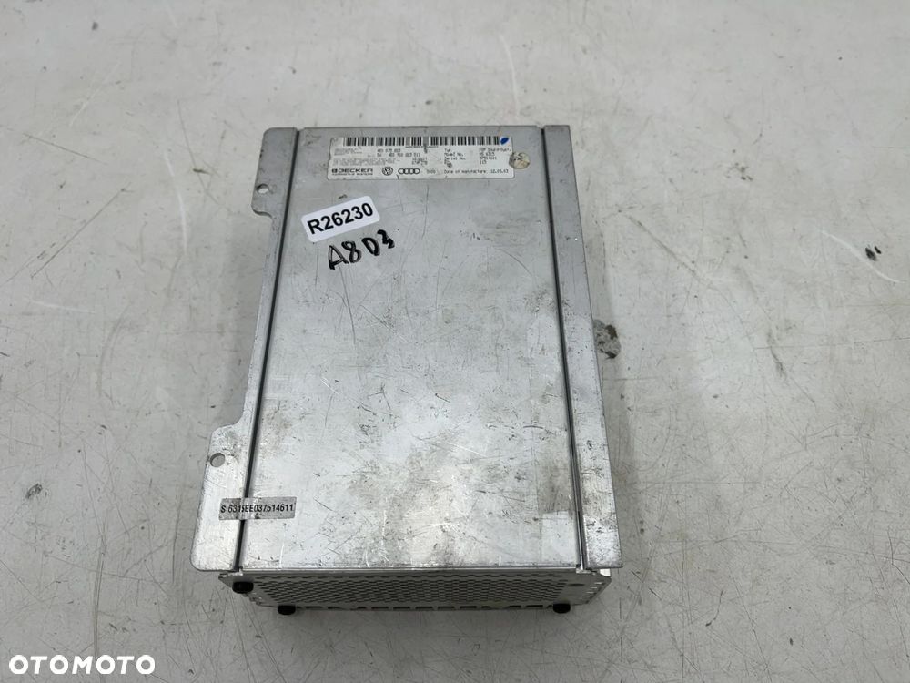 Wzmacniacz antenowy Audi A8 D3 02-10r. moduł radia becker 4e0035223 - 6