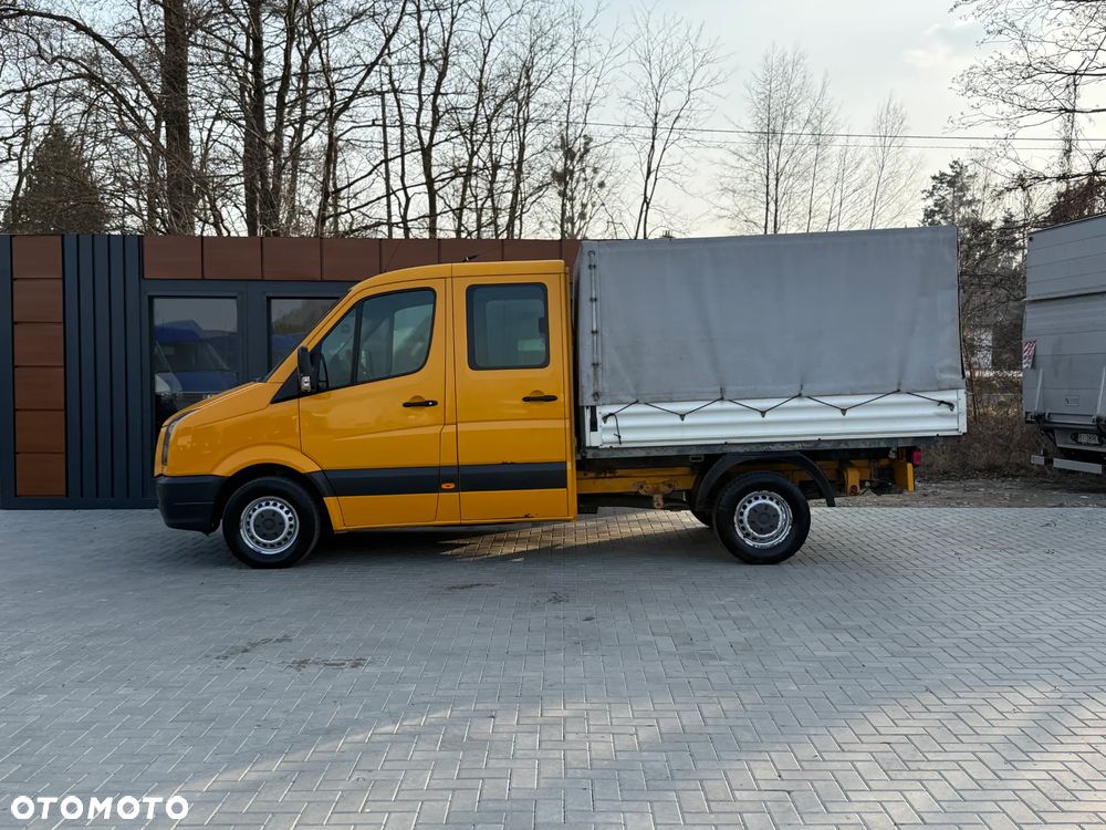 Volkswagen Crafter 2.5 TDI 163KM / Doka Brygadówka 7-osobowy / 2008 ROK PRODUKCJI / 353.348KM PRZEBIEG - 13