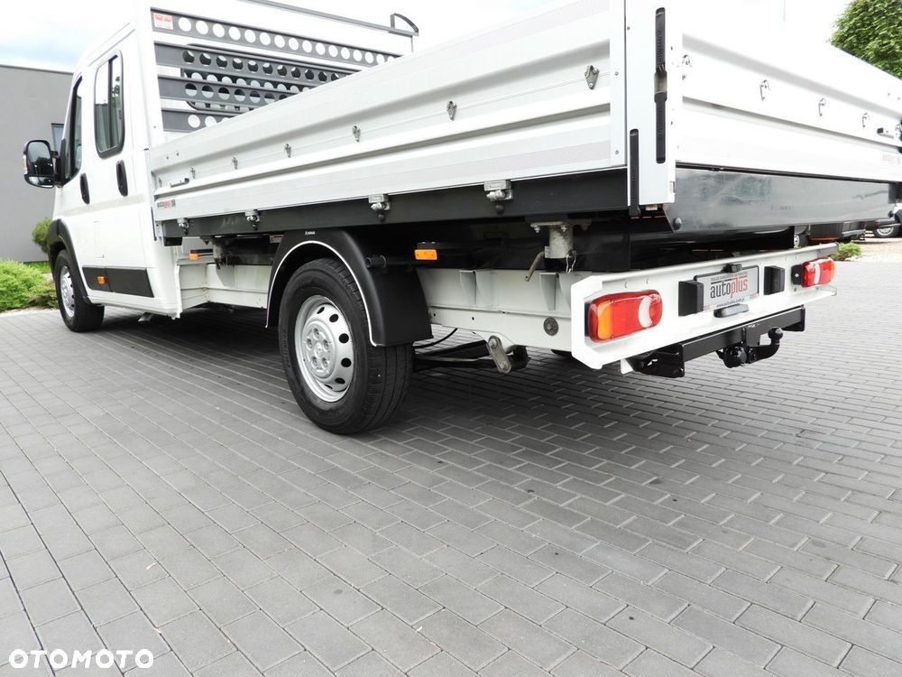 Peugeot BOXER WYWROTKA TRÓJSTRONNA PODWÓJNA KABINA DOKA 7 MIEJSC LEDY KLIMATYZACJA  165KM - 18