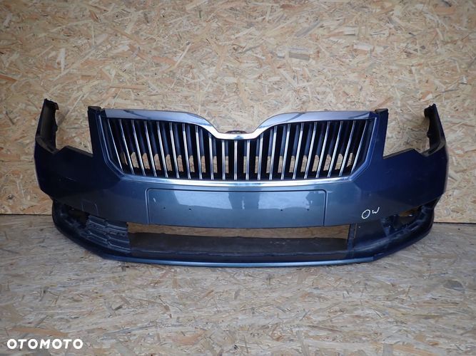 SKODA SUPERB II LIFT 13- zderzak przedni przód - 1