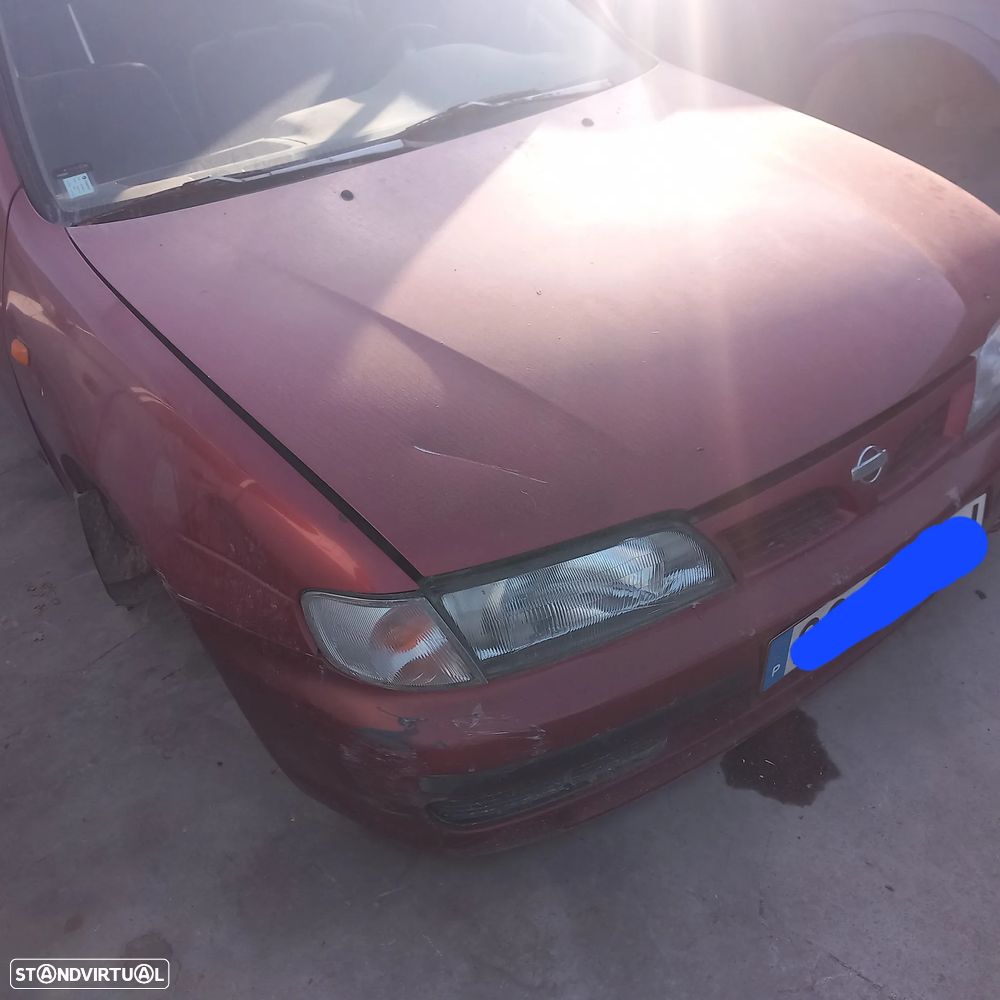 Frente completa sem airbags nissan almera n15 - 2