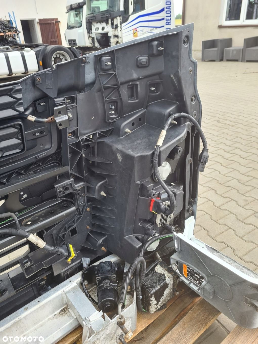 ZDERZAK PRZÓD KOMPLETNY LAMPA XENON LED GRILL BELKA FORD F MAX 500 TRUCKS - 13