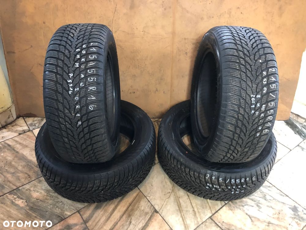 Opony Zimowe 215/55 R16 93H 7,5 MM 2021R Nokian Tyres WR SnowProof- 4 Szt - Gwarancja Wysyłka Montaż - 9