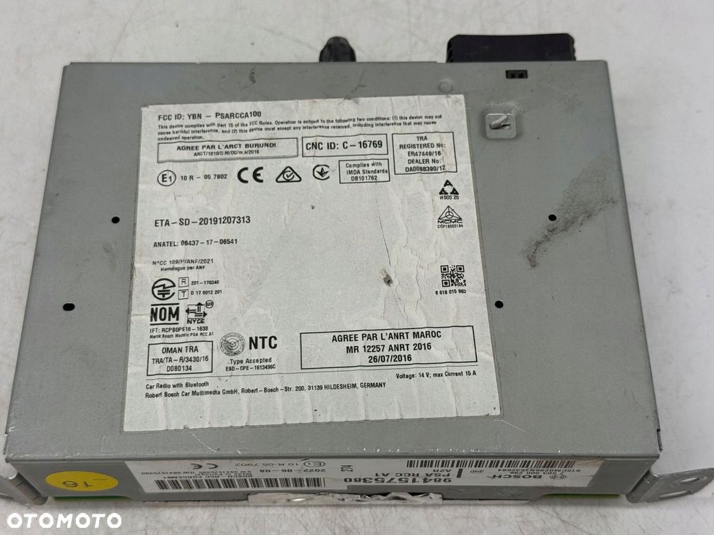 stacja multimedialna radio peugeot 2008 ii 9841575380 - 3