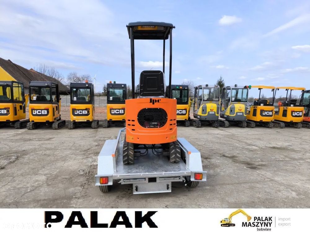 Inny Mini koparka JPC KV 12  OTWARTA , 2025 rok NOWA + PRZYCZEPKA - 3