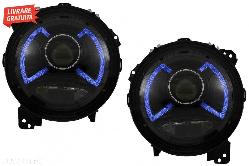 Faruri LED compatibile cu Jeep Wrangler IV JL/JLU (2018-up) - 2