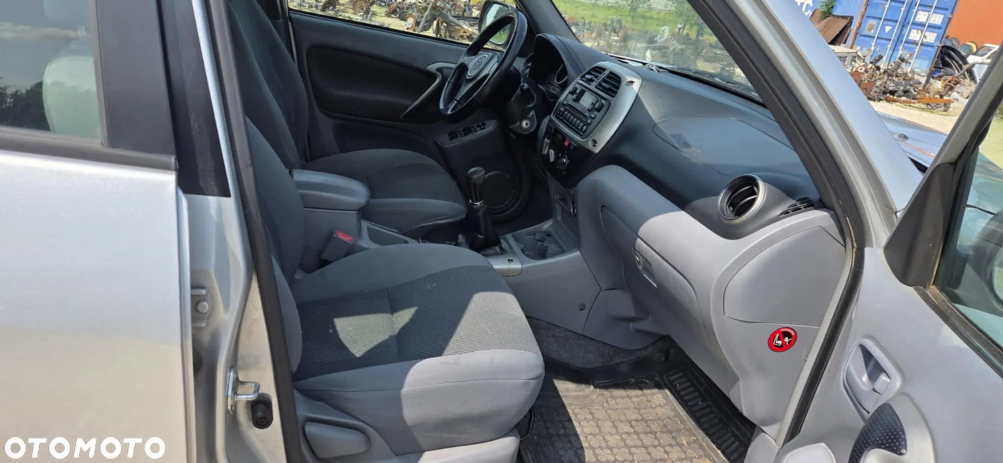 TOYOTA RAV4 RAV 4 II rury orurowanie progi boki tył - 6