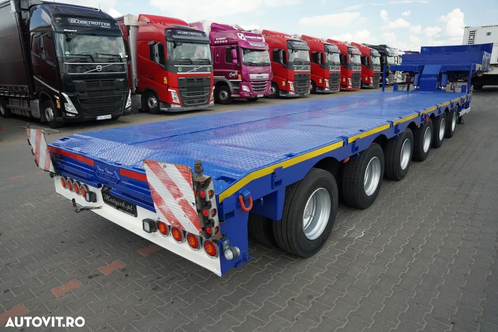 Nooteboom BETON JOS / MCO / EXTENSIBIL / 6 AXE / MTA: 85 TONE / AXE DE DIRECȚIE / SUPORT / 22,5 M / SAF - 35