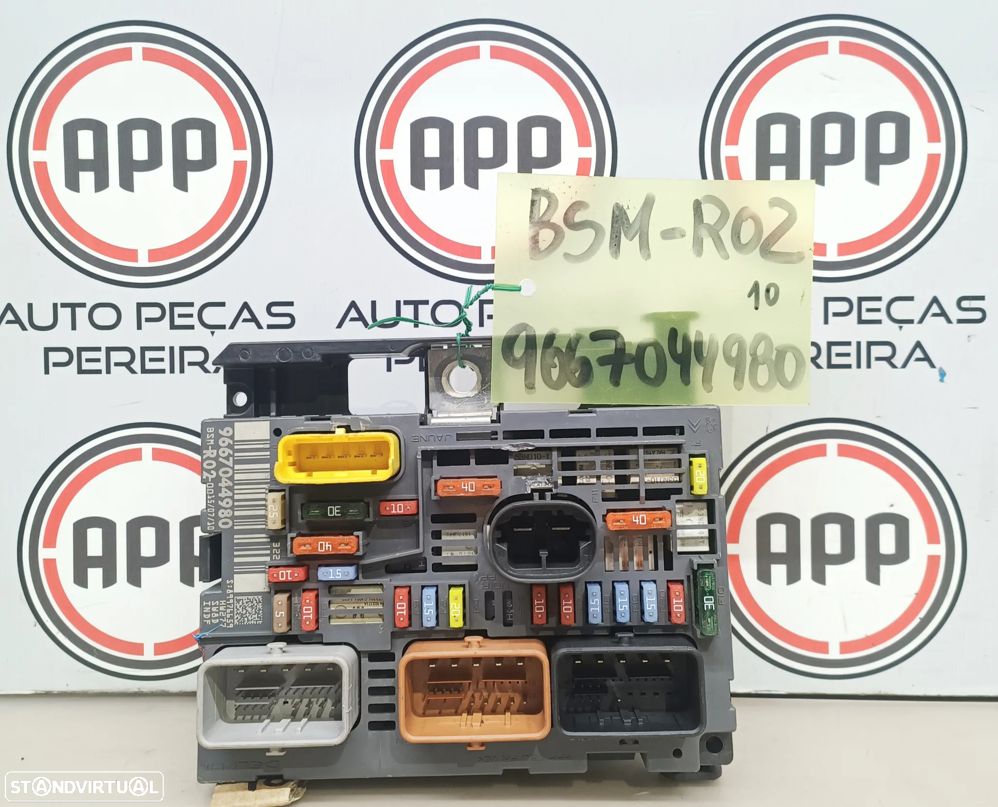 Módulo PSA BSM-L10 9661086980, BSM-R01 9667044880 e BSM-R02 9667044980. - 3
