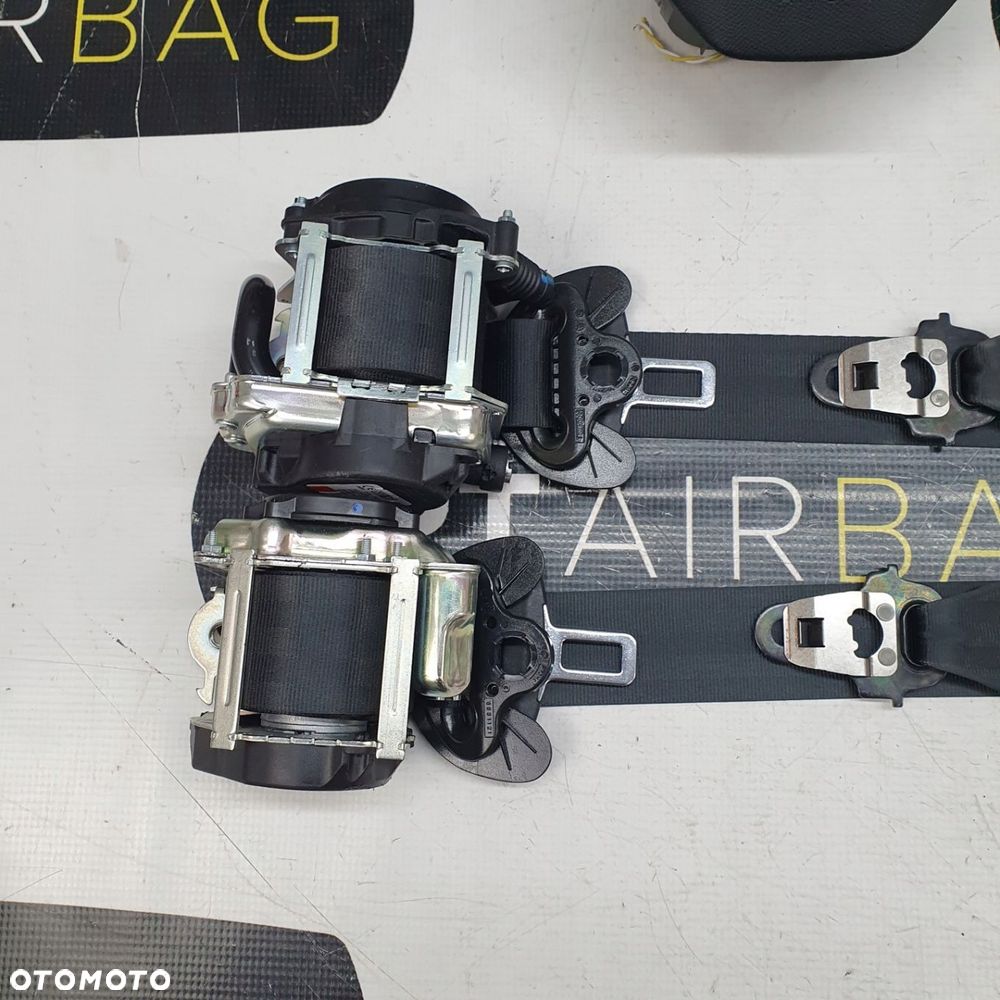 PEUGEOT 308 T10 DESKA ROZDZIELCZA KONSOLA KOKPIT PULPIT PODUSZKI AIRBAG AIR BAG PASY KIT SET - 7