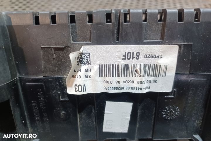 Ceasuri bord 1P0920810F Seat Altea 1 [2004 - 2009] XL minivan 5-usi 1 - 5