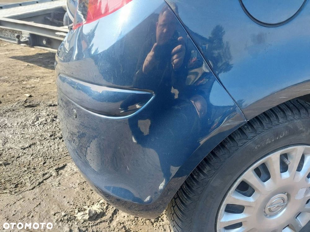 KOMPLETNY TYŁ KLAPA ZDERZAK LAMPA OPEL CORSA D HB 3D - 5