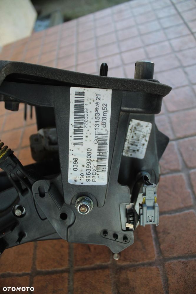PEDAŁ SPRZĘGŁA HAMULCA CITROEN C5 III X7 9663998080 - 6