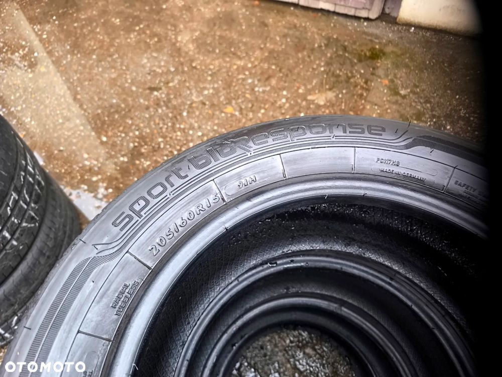 205/60R15 91H Opony Letnie Lato DUNLOP SPORT BLURESPONSE 5,5mm Legnica ALU-RAD 205/60 - 9
