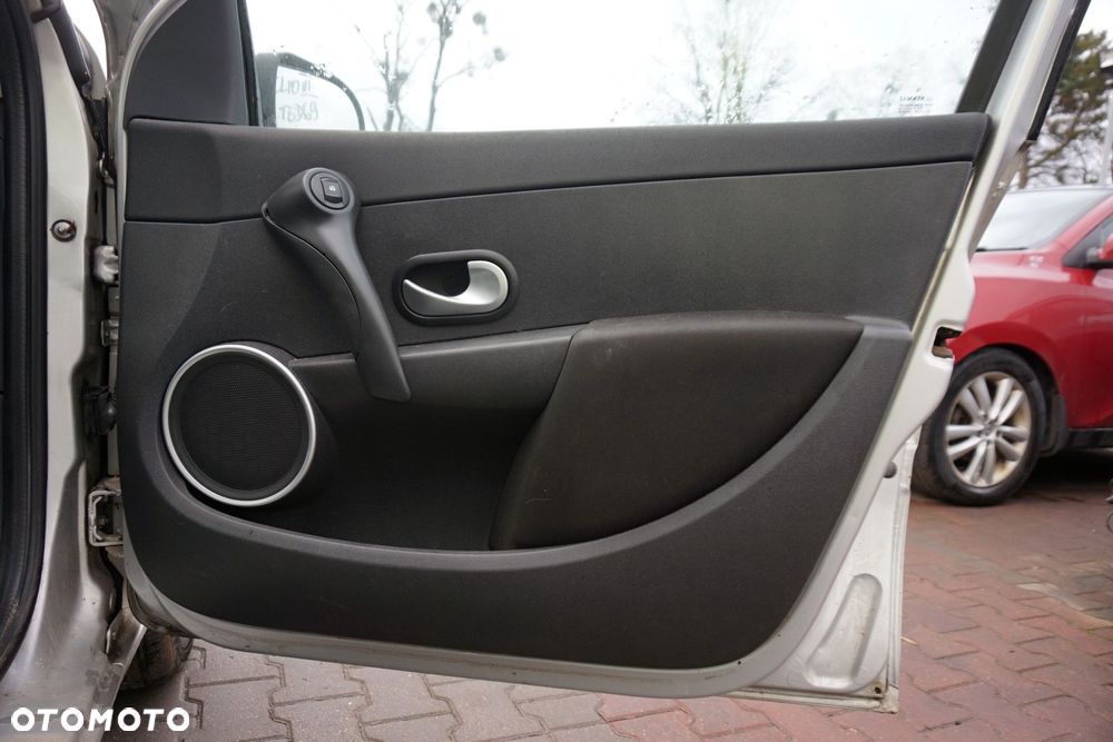 DRZWI PRZEDNIE PRAWE CLIO III PH2 LIFT 5D HB TED69  SREBRNY RENAULT 2009-2012 - 16