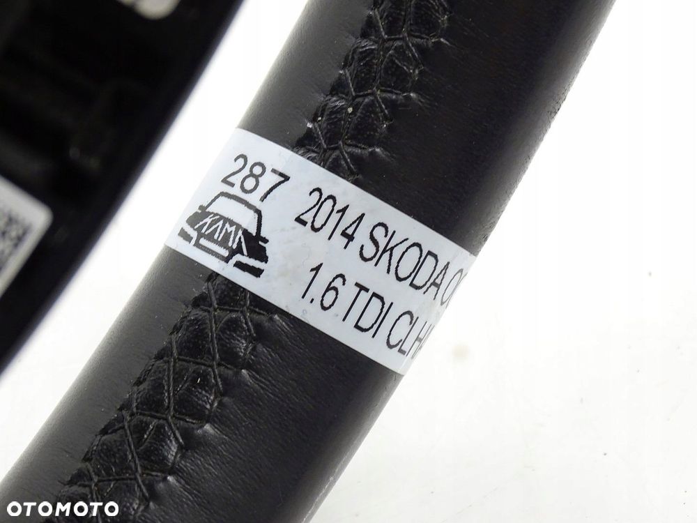 KIEROWNICA SKÓRA SKÓRZANA SKODA OCTAVIA III 3 5E 5E0419091AA - 13