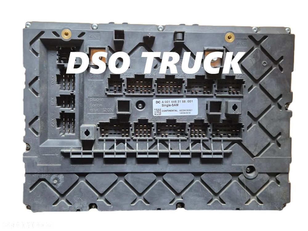 Skrzynka Tablica Modul Plyta bezpiecznikow A0014463158 MERCEDES MP4 - 2