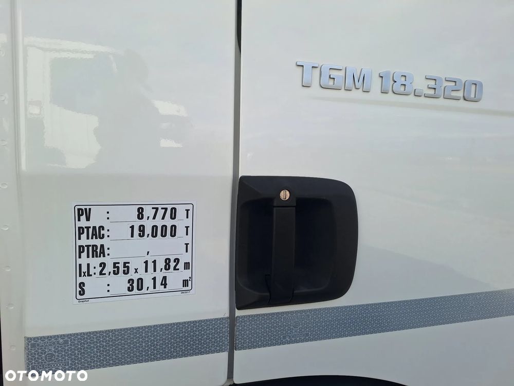 MAN TGM 18.320 KONTENER / BOX 24 Palety, Euro 6, winda - 25