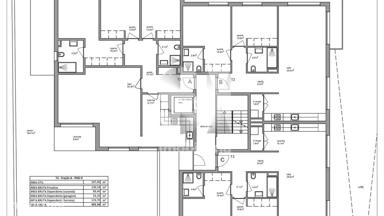 Apartamento T3 - Grande imagem: 3/4