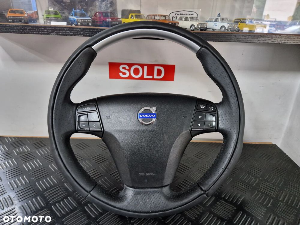 KIEROWNICA SPORT R-DESIGNE VOLVO V50 S40 C30 C70 OBSZYTA!! - 4