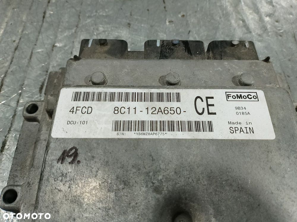 KOMPUTER, STEROWNIK FORD TRANSIT MK7 8C11-12A650-CE 2.2 TDCI - 4