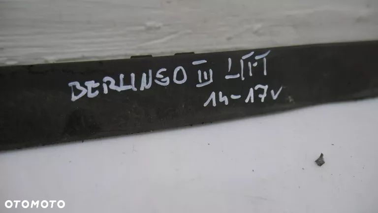 BERLINGO III LIFT XTR 14- spoIler listwa zderzaka - 3