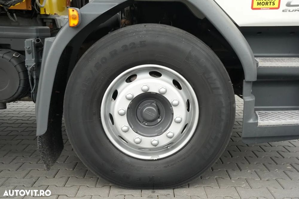 DAF LF 260 / 4X2 / LIVRARE - 7.30 + HDS HYVA HC 153 / RADIOCOMANDĂ / ROTATOR / AUTOMATĂ / EURO 6 - 25