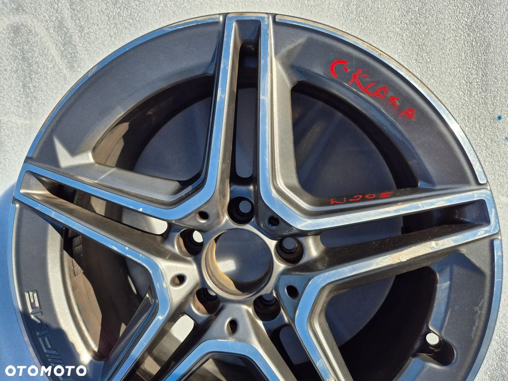 Felga aluminiowa alufelga Mercedes W205 AMG A2054019500 7,5Jx18H2 ET44 - 2